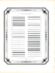 Typographic Line Elements