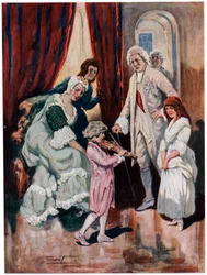 Mozart Wins the Heart of Royalty