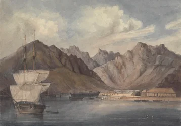 A Mediterranean Port (or Aden?)