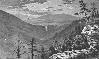 Sunset Rock, Catskill Mountains, 1883