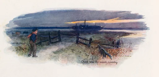 Great Expectations, Pip in the marshes