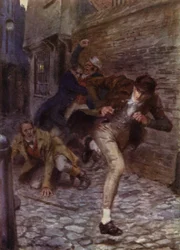 Illustration for The Amateur Gentleman by Jeffery Farnol