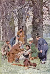 Illustration for The Pickwick Papers by Charles Dickens