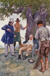 Illustration for The Pickwick Papers by Charles Dickens