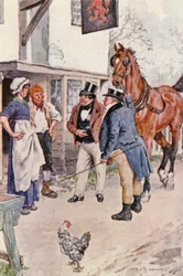 Illustration for The Pickwick Papers by Charles Dickens