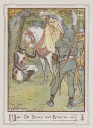 Illustration for Ivanhoe by Sir Walter Scott