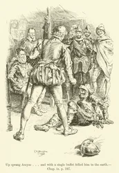 Illustration for Westward Ho! by Charles Kingsley