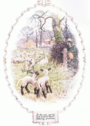 In the very spring of their tottering prettiness