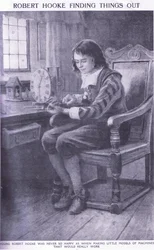 Robert Hooke finding things out