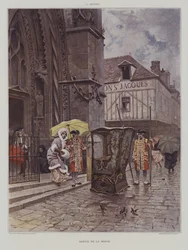 Leaving Church After Mass