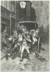 The arrest of Georges Cadoudal, Breton conspirator against the French Revolutionary regime