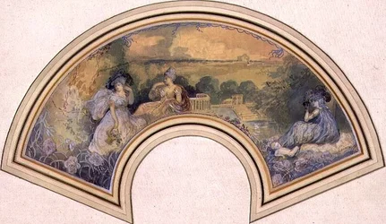 Design for Fan, c.1893-98