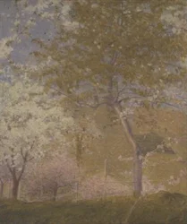 Orchards on the Seine near Vetheuil