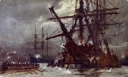 Cutting out of the Hermione (Retribution), 1799