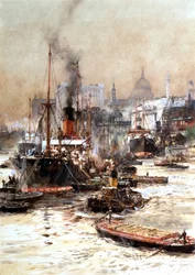 The Thames Below St Pauls
