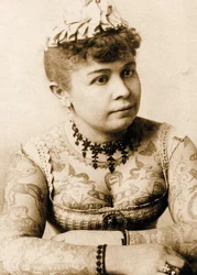 Portrait of Annie Howard the Tattooed Lady