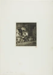 Blacksmith Facing Left