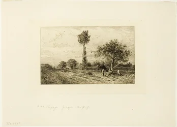 Landscape with Curving Road