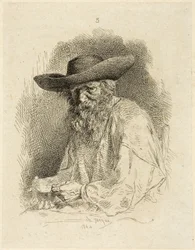 Old Man with Mess Tin