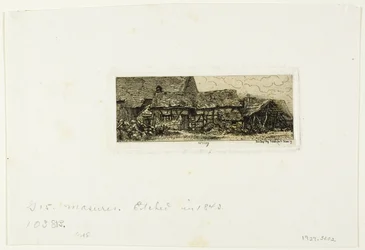 Peasant Dwelling at Cricey