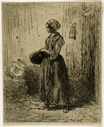 Standing Peasant Woman