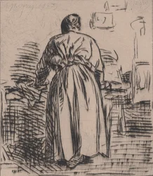 The Ironing Woman, 1843