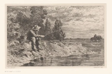 Fisherman by the Water