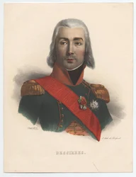 Portrait of Jean-Baptiste Bessières 1768-1813, Marshal of France, 1835