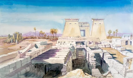 Karnak, Egypt, 1863