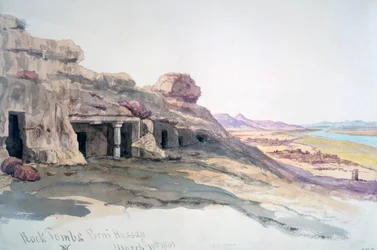 Rock Tombs, Beni Hassan, Egypt