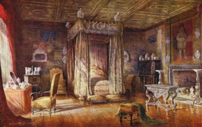 Knole House: King James I Bedroom