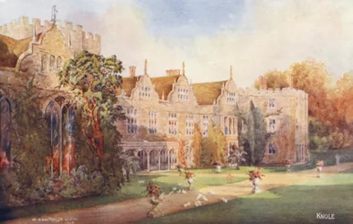 Knole House: South Front, Facing East