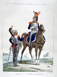 Uniform of the 1st Regiment of Chasseurs, France