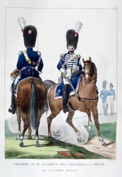 Uniform of the 2nd Regiment of Horse Grenadiers, France