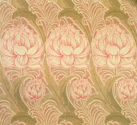Wallpaper Designed by Voysey, Victorian