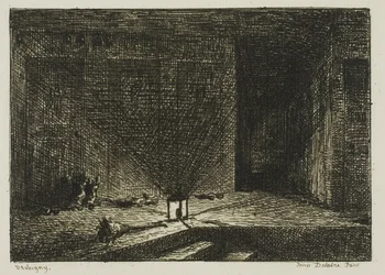 Interior of an Inn (The Corridor of an Inn)