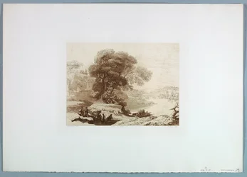 Landscape (after Claude Lorrain)