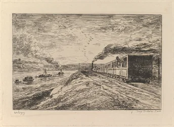 The Departure The Return, from The Boat Trip, 1861