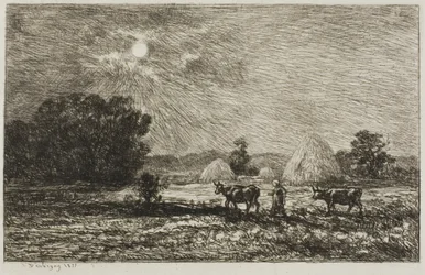 Moonlight at Valmondois