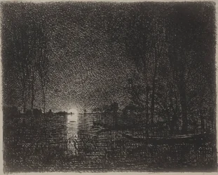 Nightpiece, Original Impression 1862, Printed in 1921