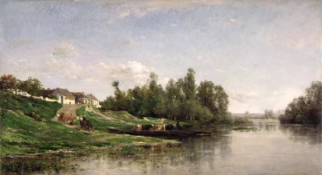 River Scene, 1859