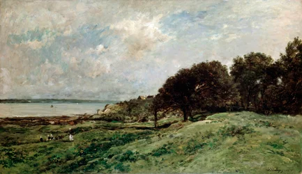 The Seashore near Villerville, 1875