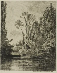 The Virgin Islands at Bezons (The Fishing Hole)