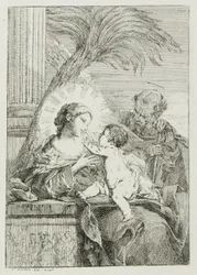 Rest of the Holy Family in Egypt