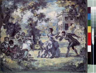 Amorous Scene