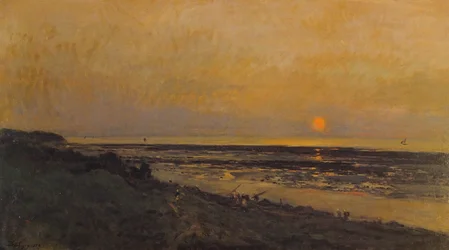 Sunset at Villerville 1874