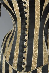 Evening Dress (partial view of button closure)