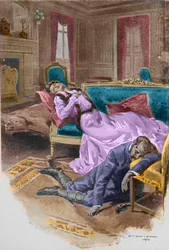 Archduke Rudolf, Crown Prince of Austria (1858-1889), kills himself and his mistress, Baroness Mary Vetsera, in his hunting lodge at Mayerling