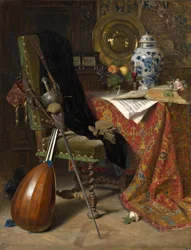 Seventeenth-Century Interior, 1877