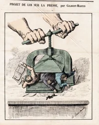 Cover of Le Don Quixote, number 46, Satirical in Colours